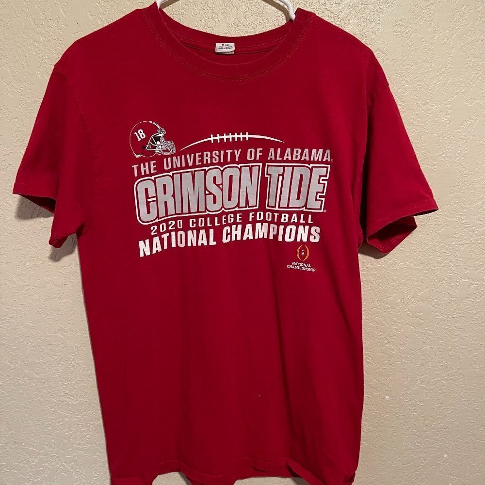 NWOT Men's Alabama 2020 National Champion Graphic Tee